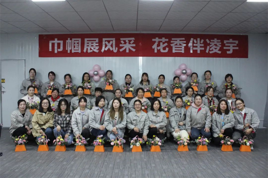 玫瑰亦鏗鏘，凌宇女工有力量！